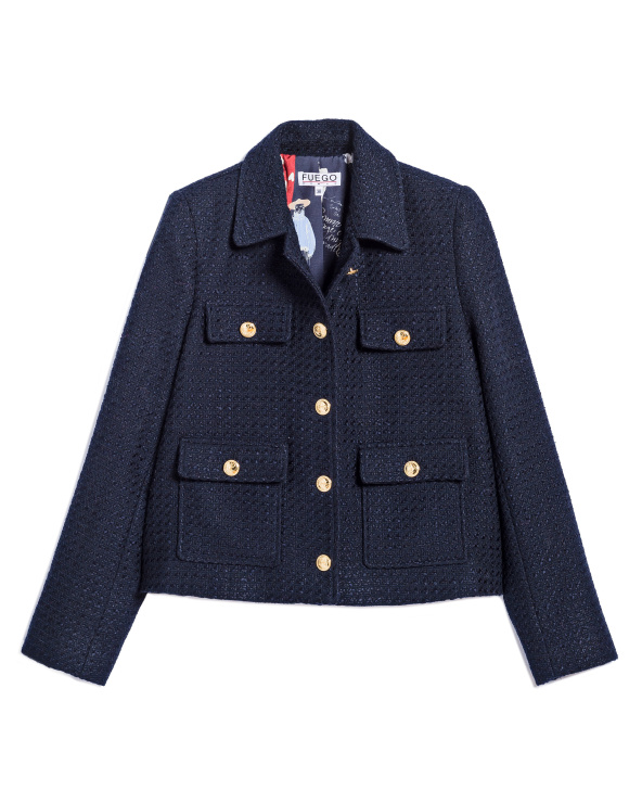 VESTE COCO ROMANTIC NAVY